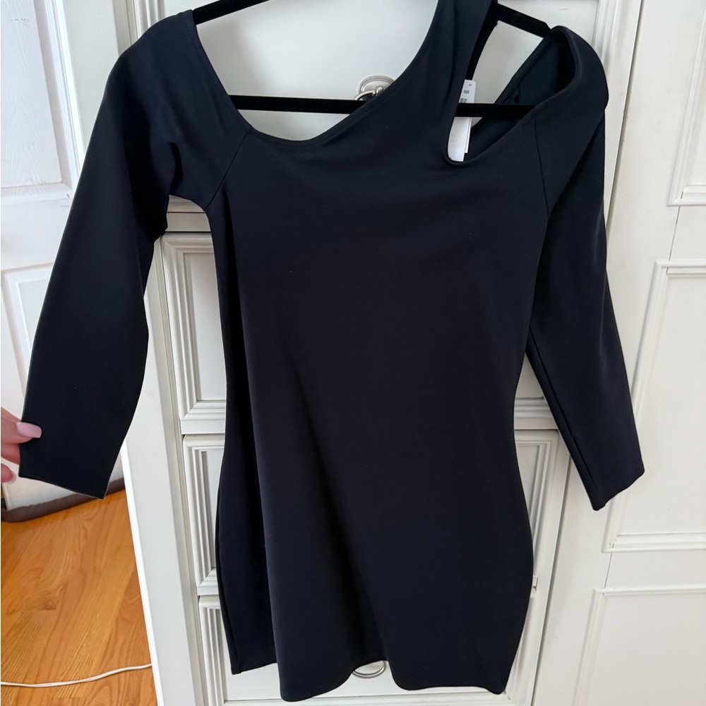 Abercrombie & Fitch One Shoulder Black Dress